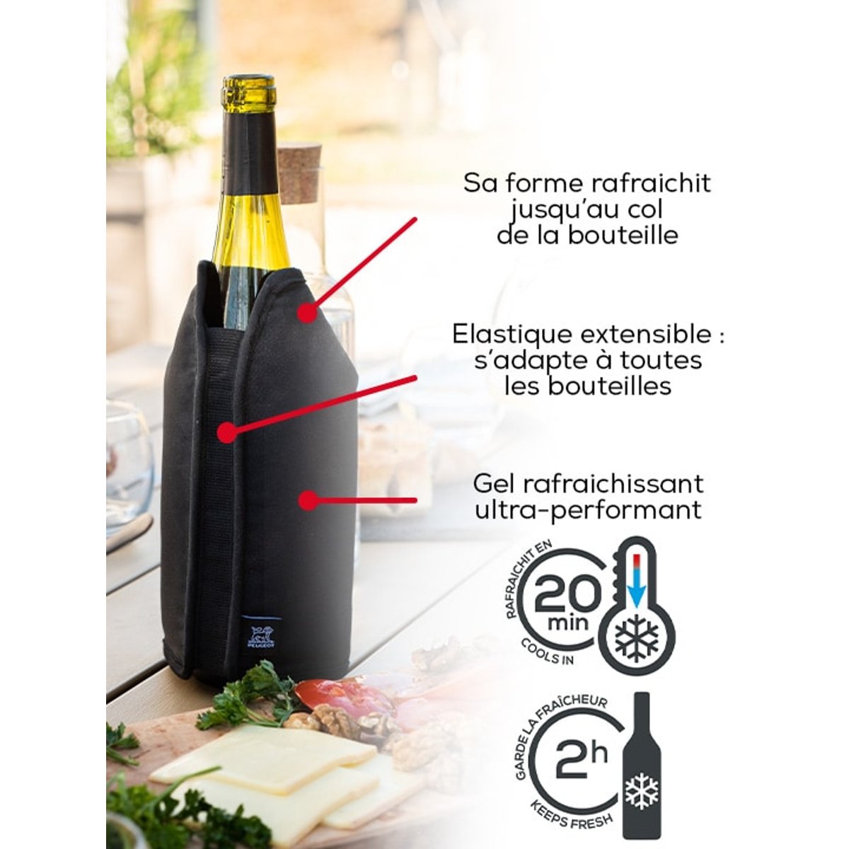 Rafraîchisseur extensible Vins & Champagnes
