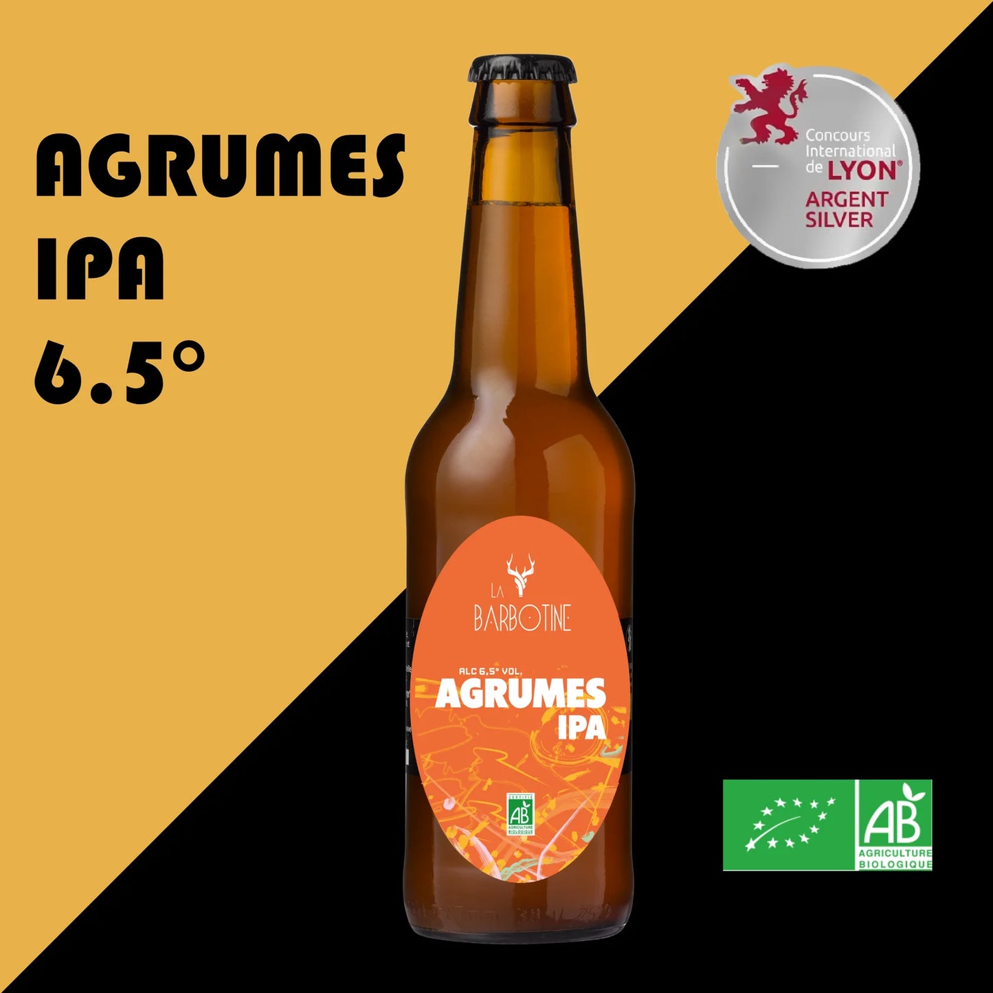 Bière Agrumes IPA Bio