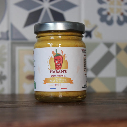 Haban’s – Sauce saveur mangue – Pot de 90G