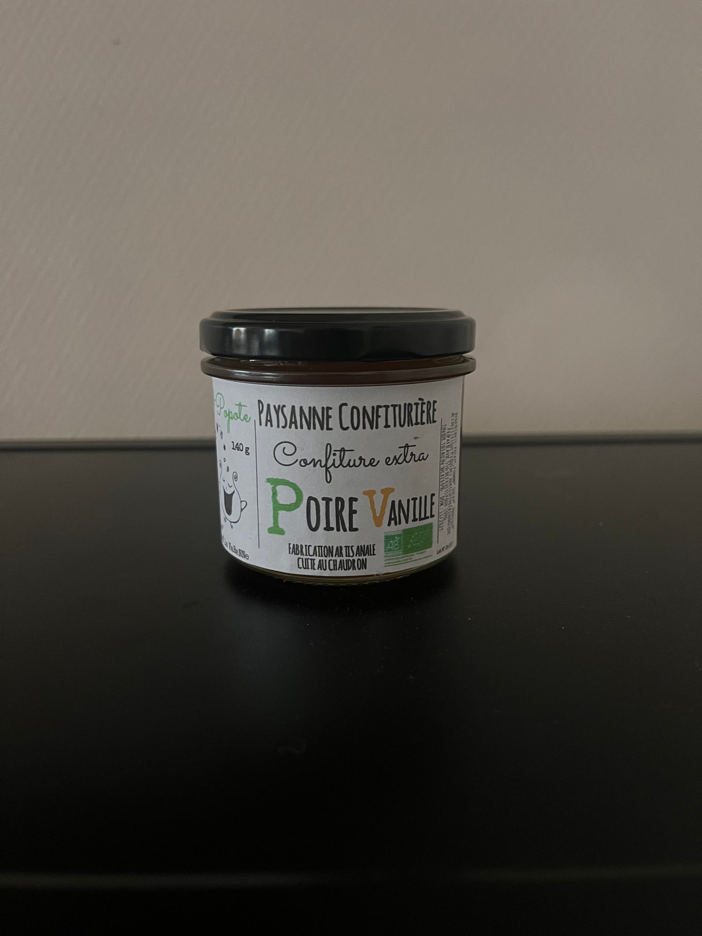 Confiture Poire vanille