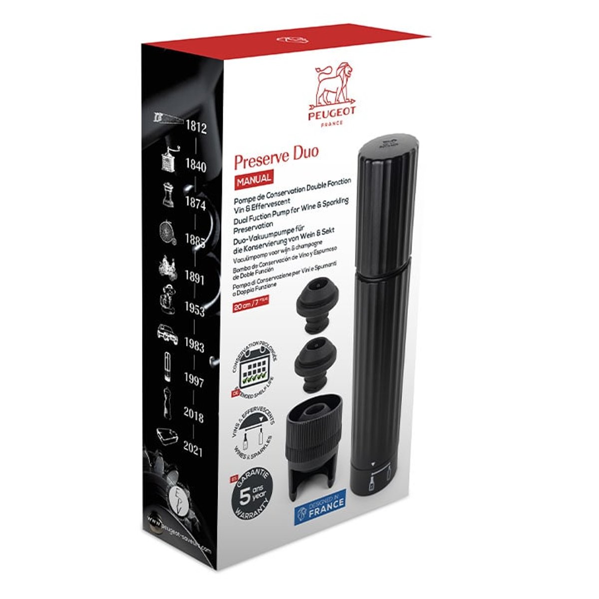 Pompe de conservation - PRESERVE DUO