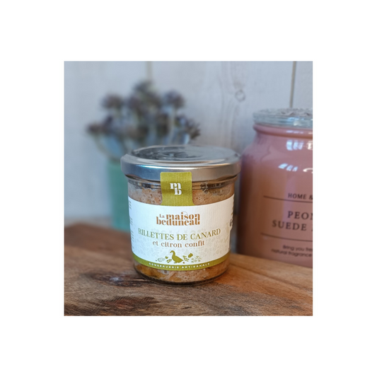 Rillettes canard au citron confit