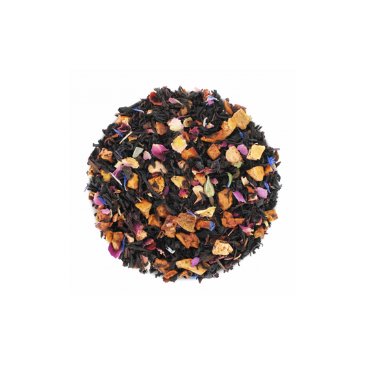 Thé noir - Rhubarbe  Fleurs