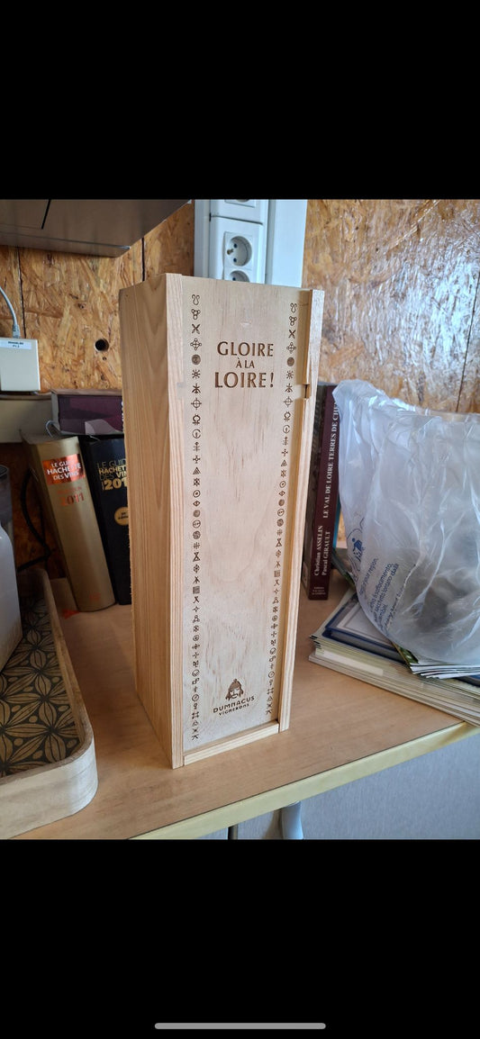 Coffret en bois vin