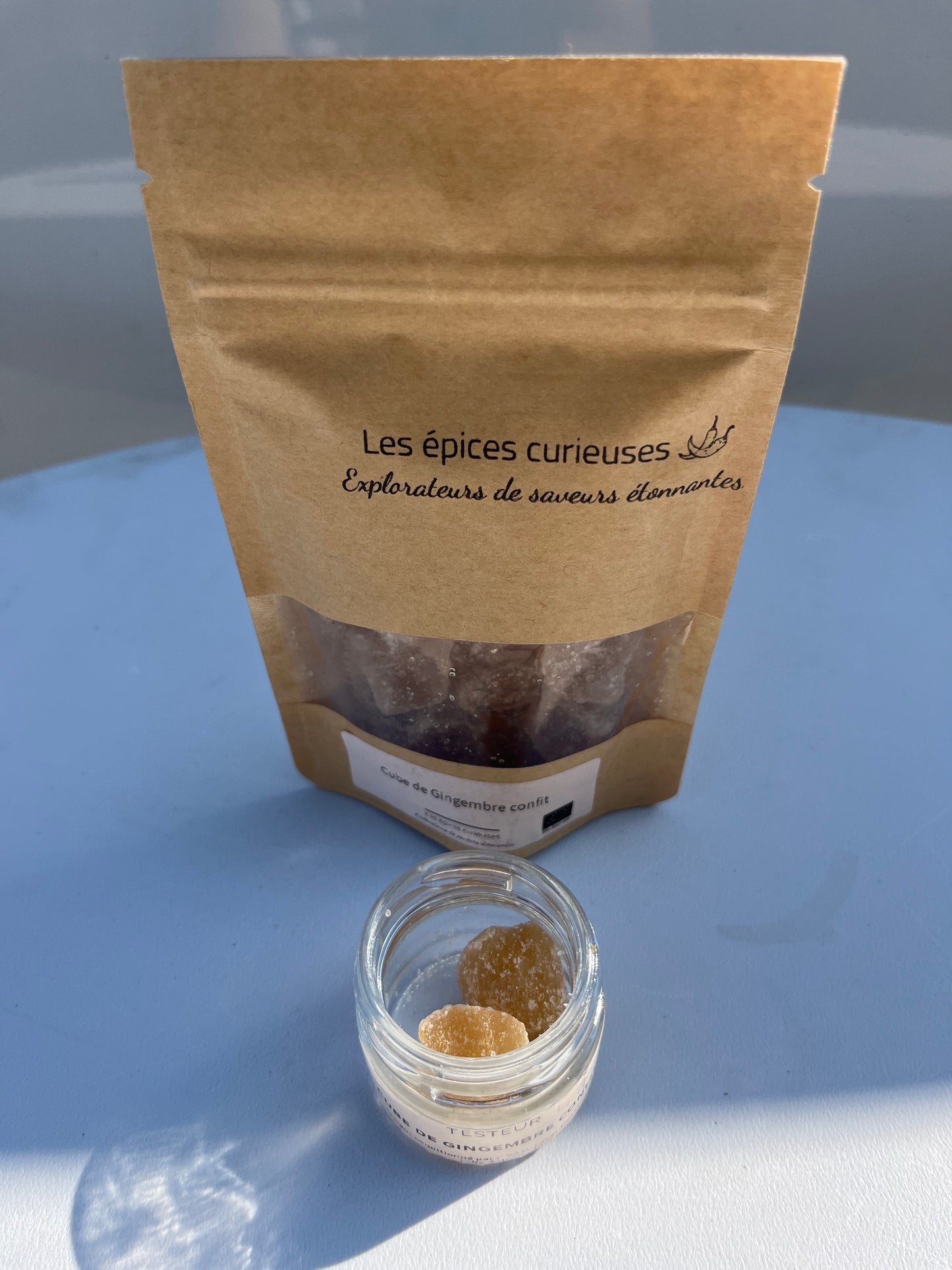Cube de Gingembre confit