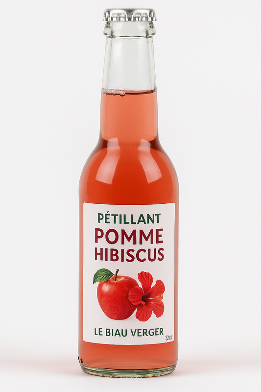 Pétillant pomme hibiscus