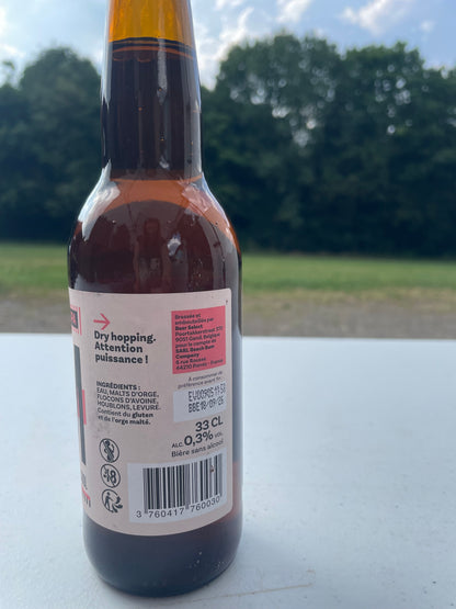Bière IPA sans alcool