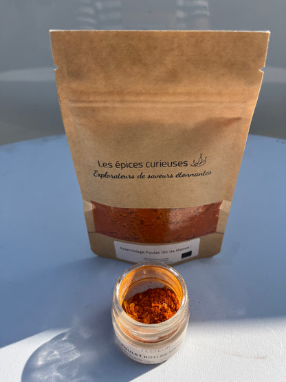 Assemblage à poulet rôti de Mamie