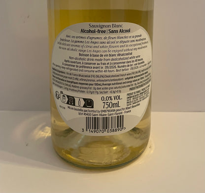 Vin blanc sans alcool - Sauvignon