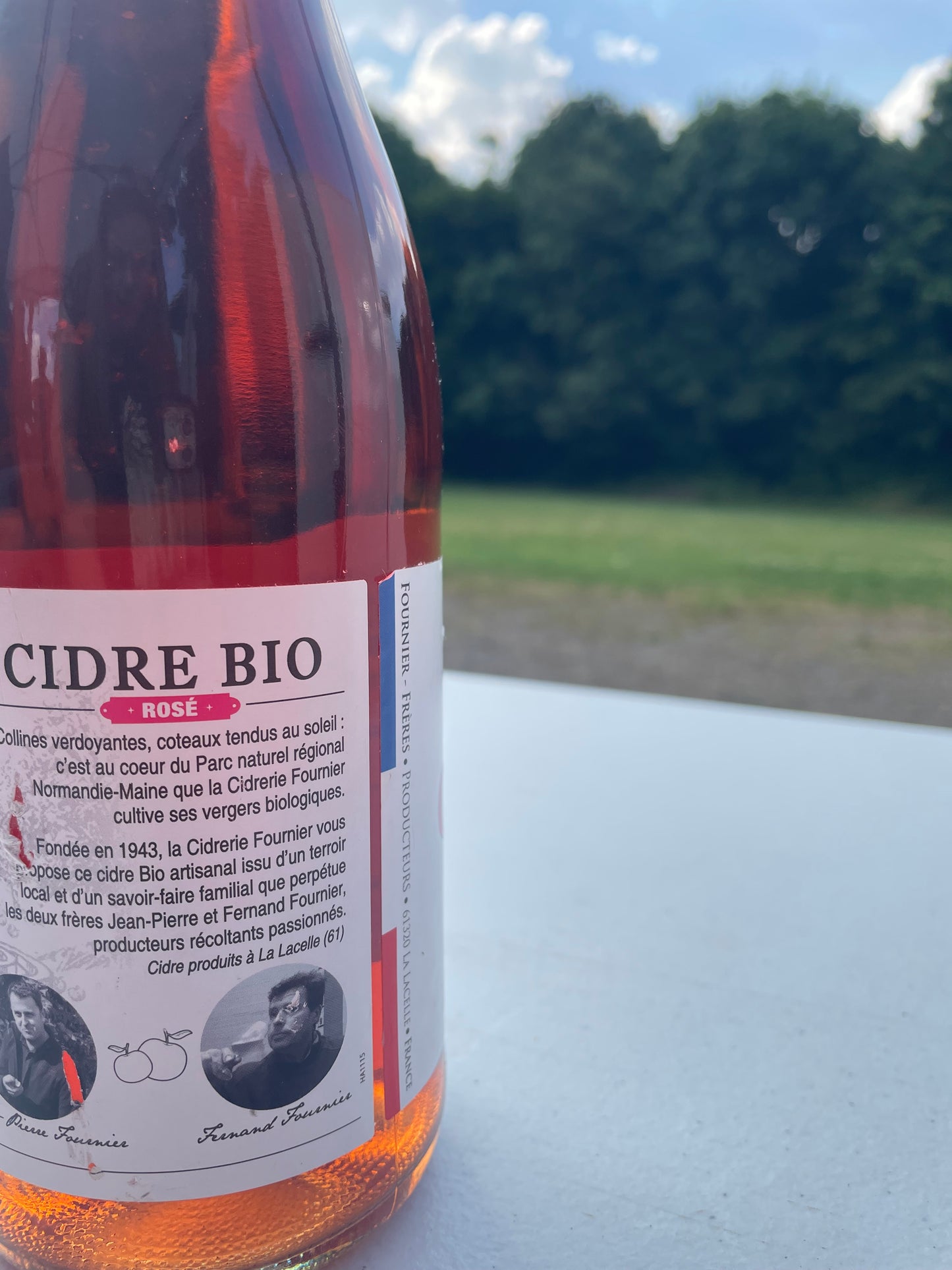 Cidre rosé bio