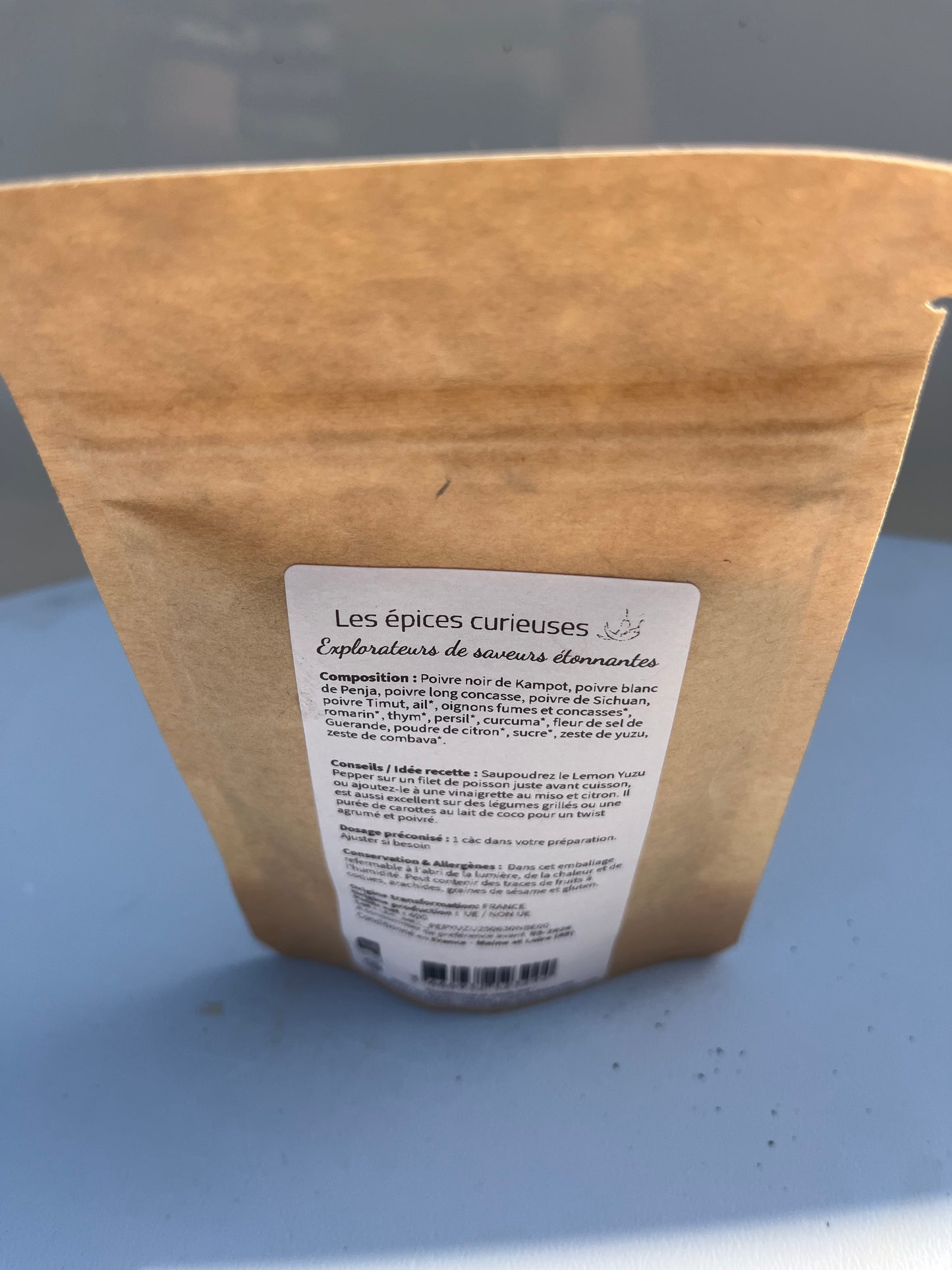Lemon Yuzu Pepper – Poivre au Yuzu