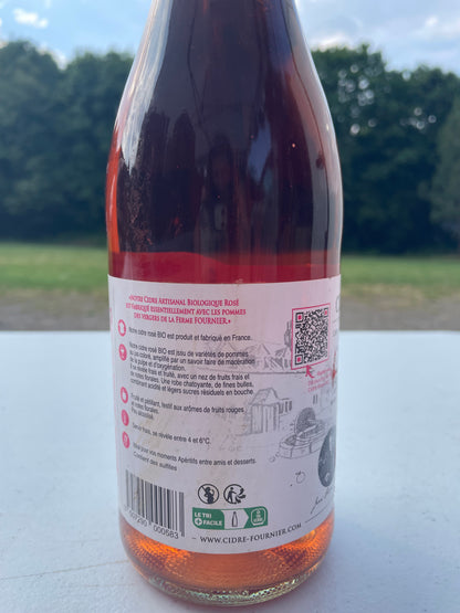Cidre rosé bio