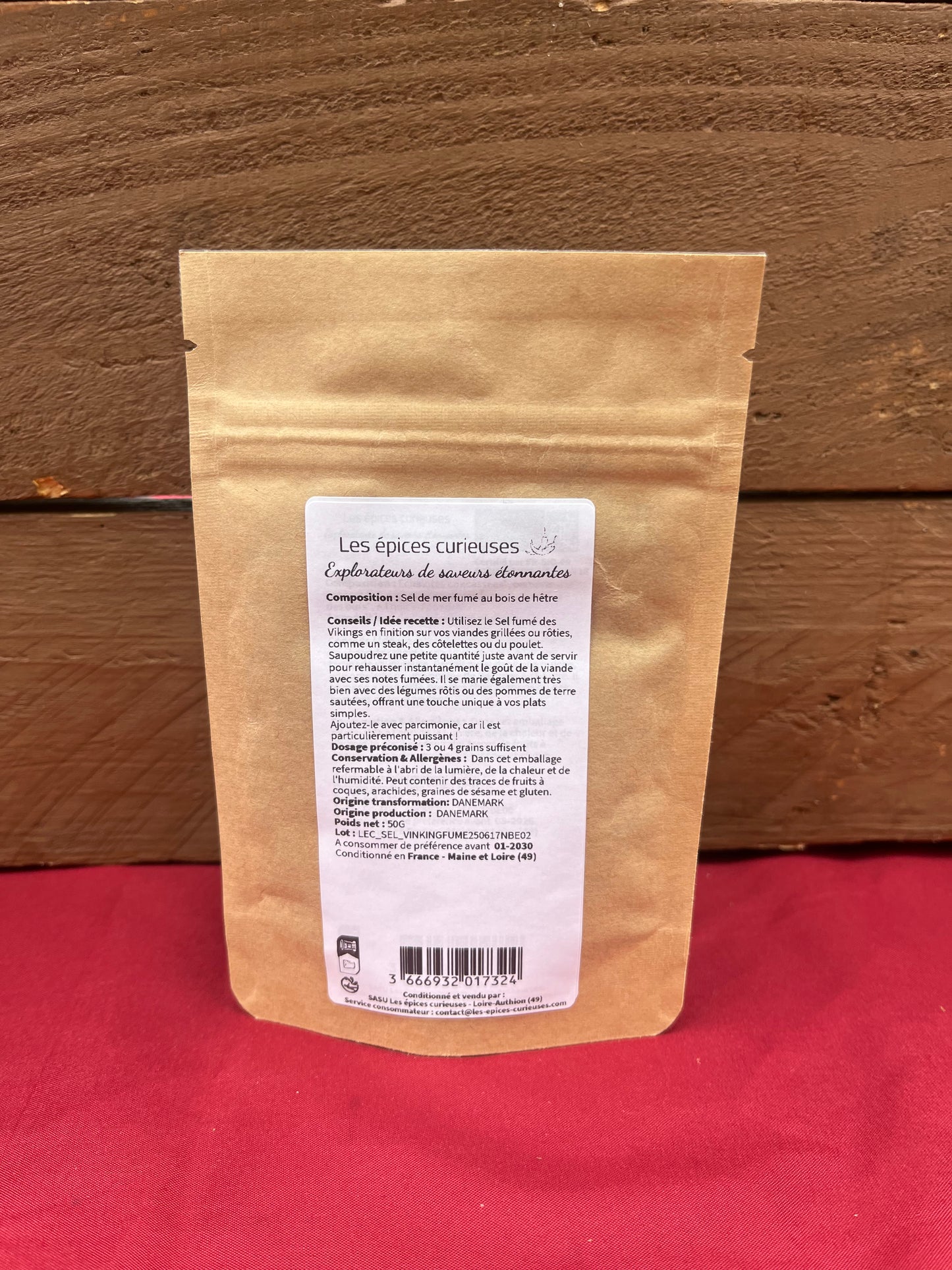 Sel fumé des Vikings