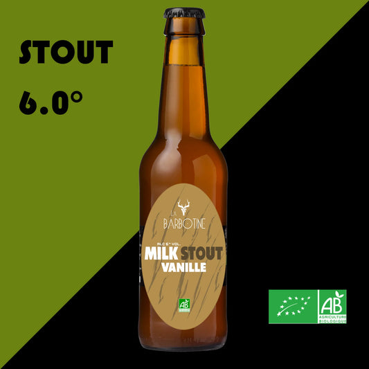 Bière BRUNE STOUT Bio